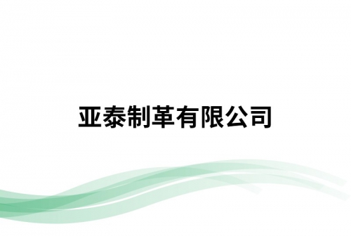 亚泰制革有限公司